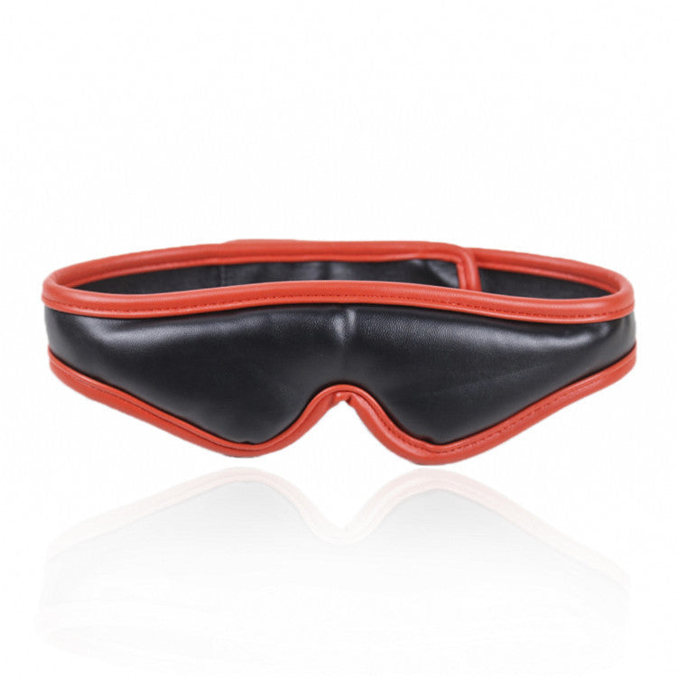 Eye-Catching Black Padded Blindfold - Sexy Bee UK