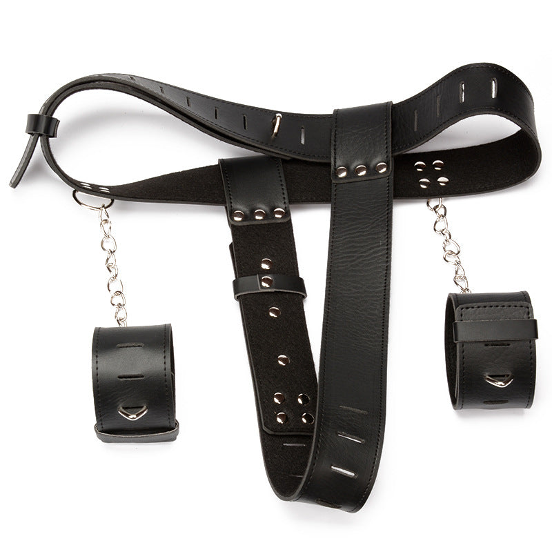 Chastity Pants and Hand Cuffs