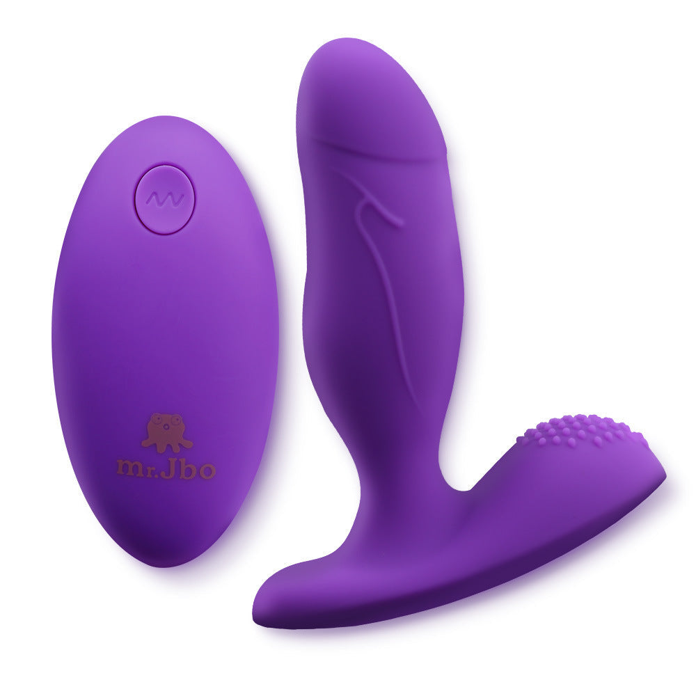 10-speed Remote Control Dildo and Clit Vibrator - Sexy Bee UK