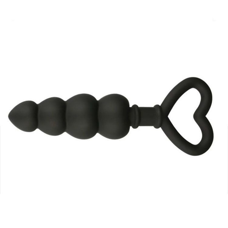 Silicone Heart Anal Beads - Sexy Bee UK