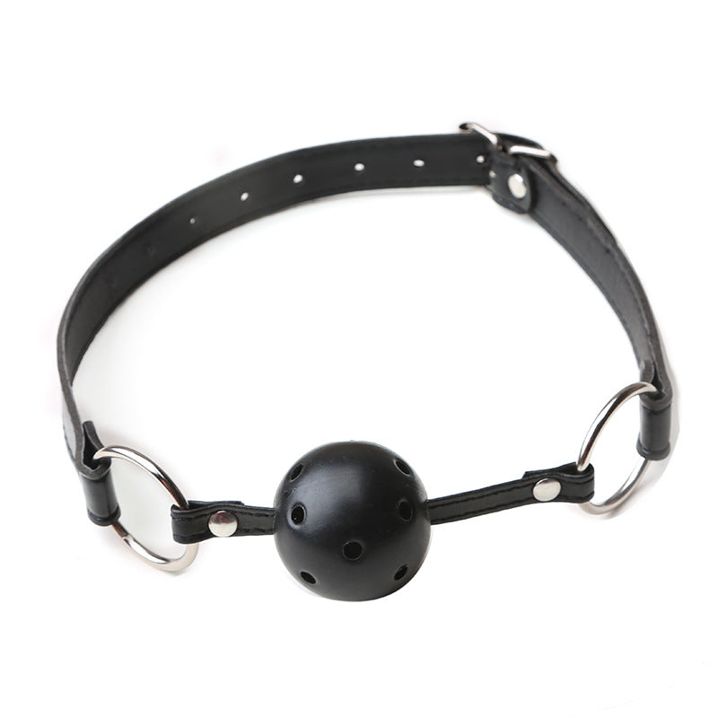 SSShhh Ball Gag - Black - Sexy Bee UK