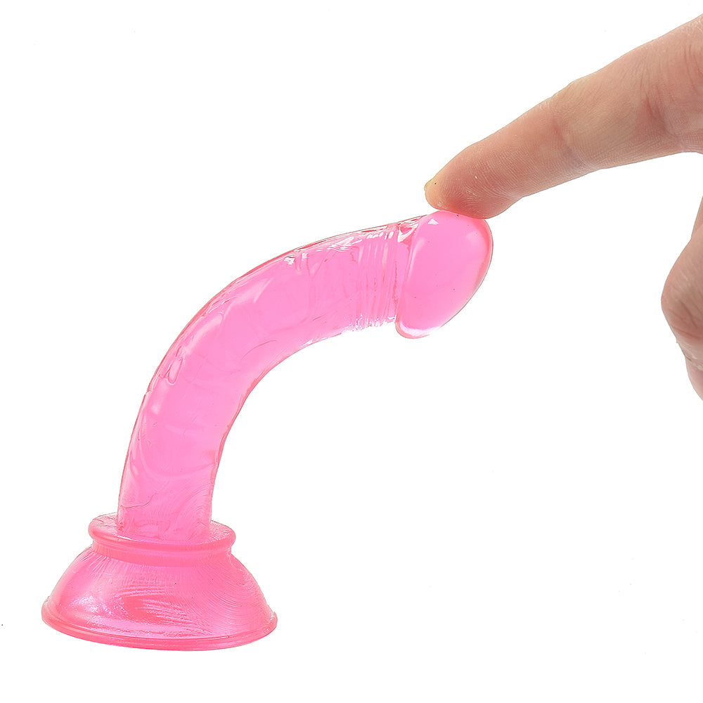 Non-Realistic Suction Cup Mini Dildo - Sexy Bee UK