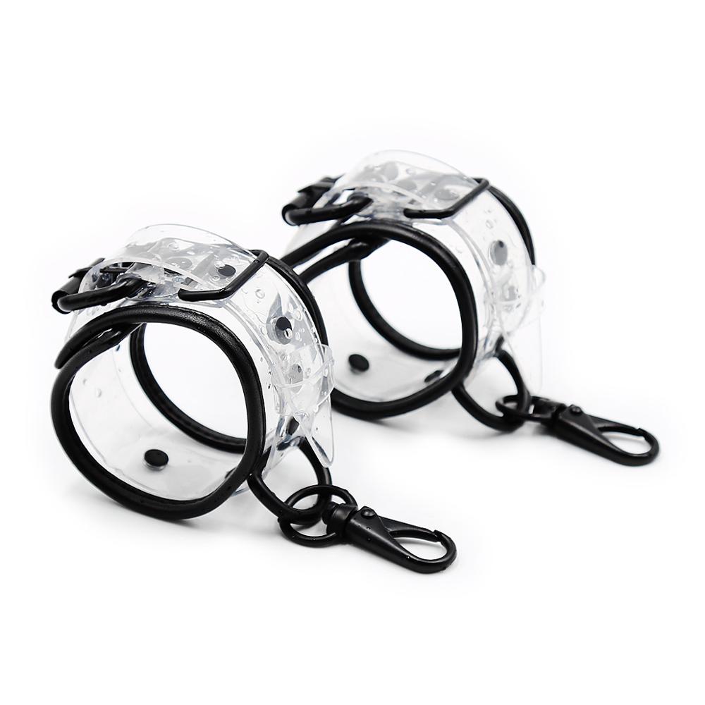 Transparent Ankle Cuffs - Sexy Bee UK