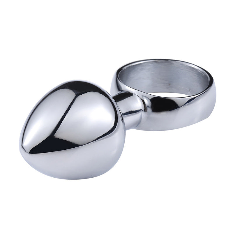 Ring Pull Stainless Steel Butt Plug - Sexy Bee UK