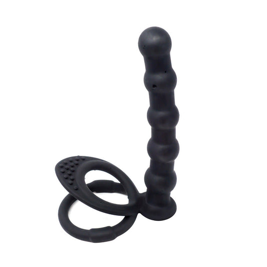 Double Dip Anal Penetration Cock Ring - Sexy Bee UK