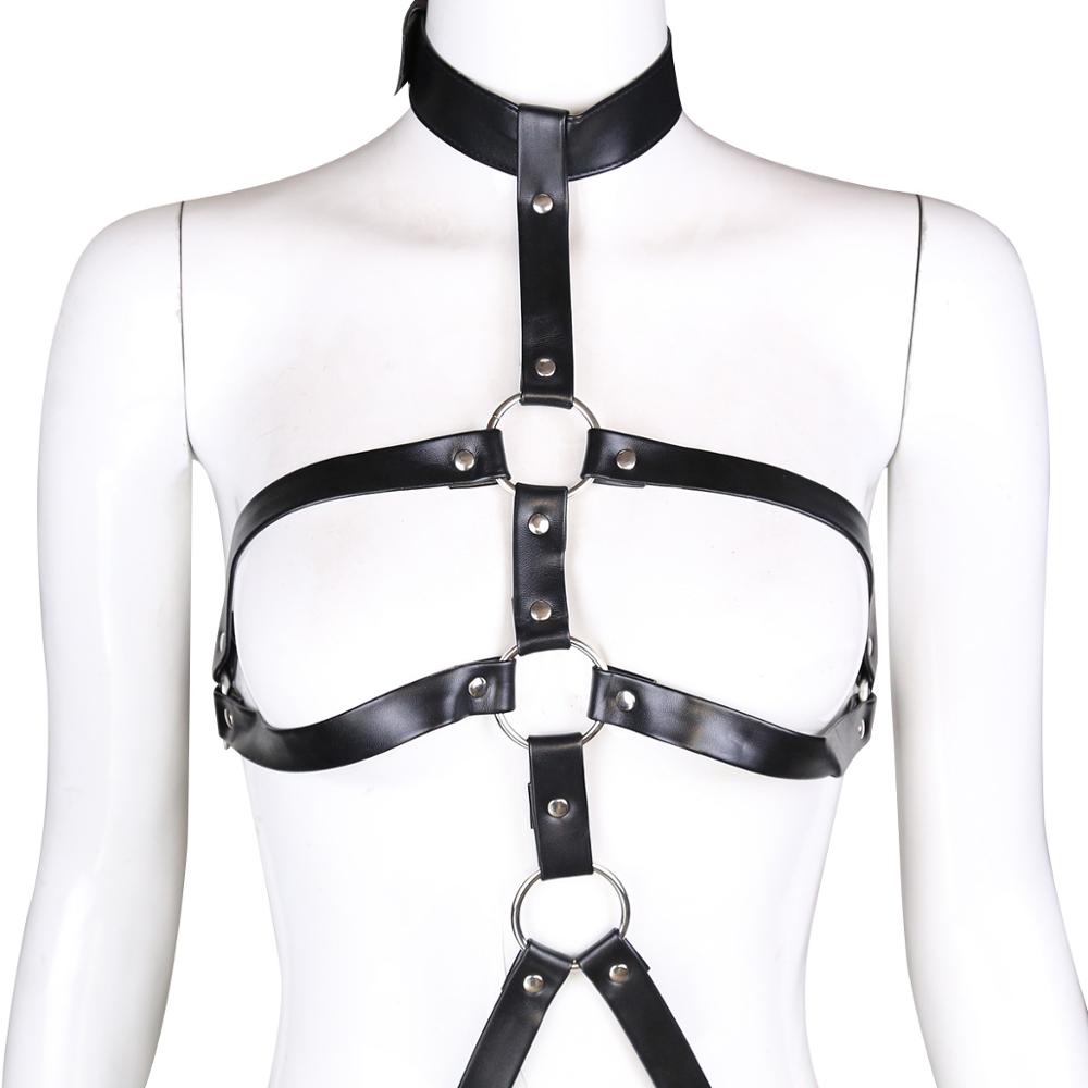 Collared Body Harness - Sexy Bee UK