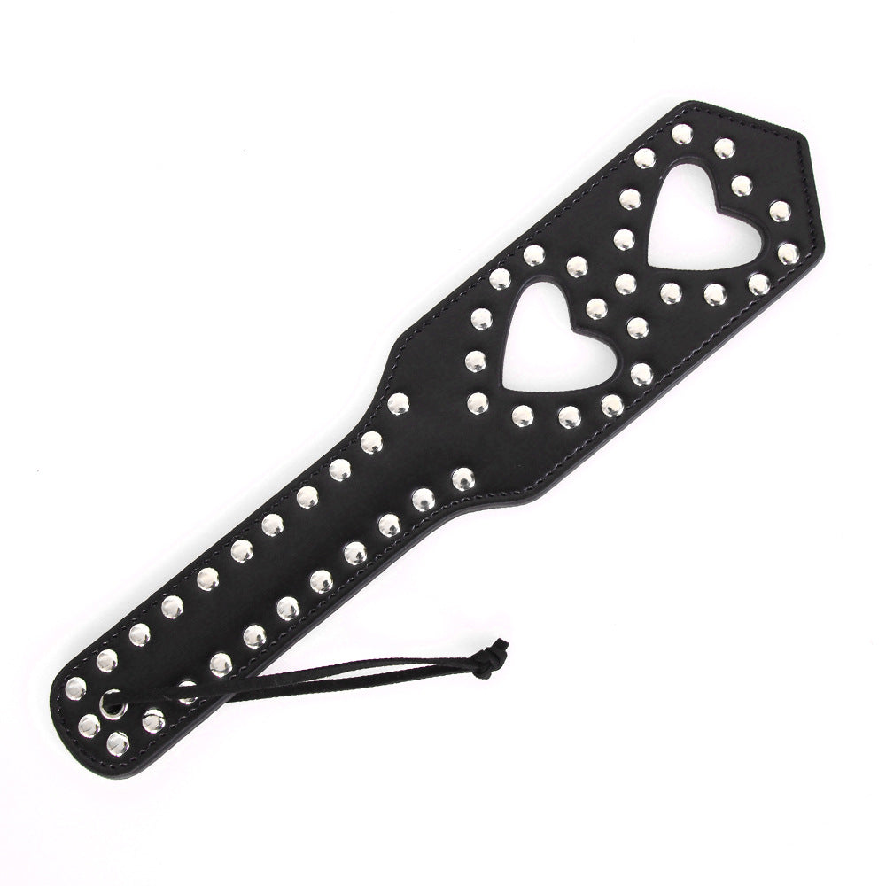 Studded Heart Spanking Paddle - Sexy Bee UK