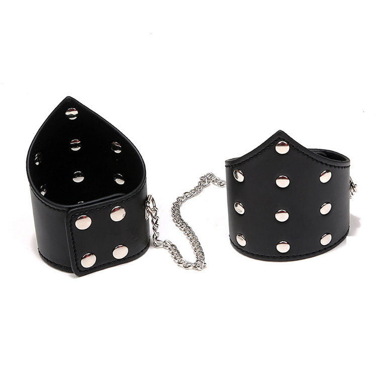 Studded Point Hand Cuffs - Sexy Bee UK