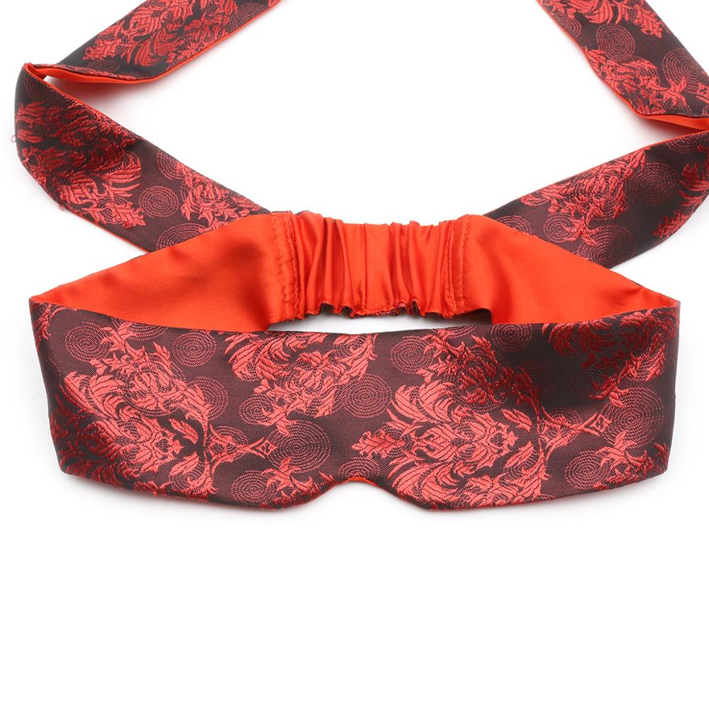 Scarlet Luxury Silk Blindfold