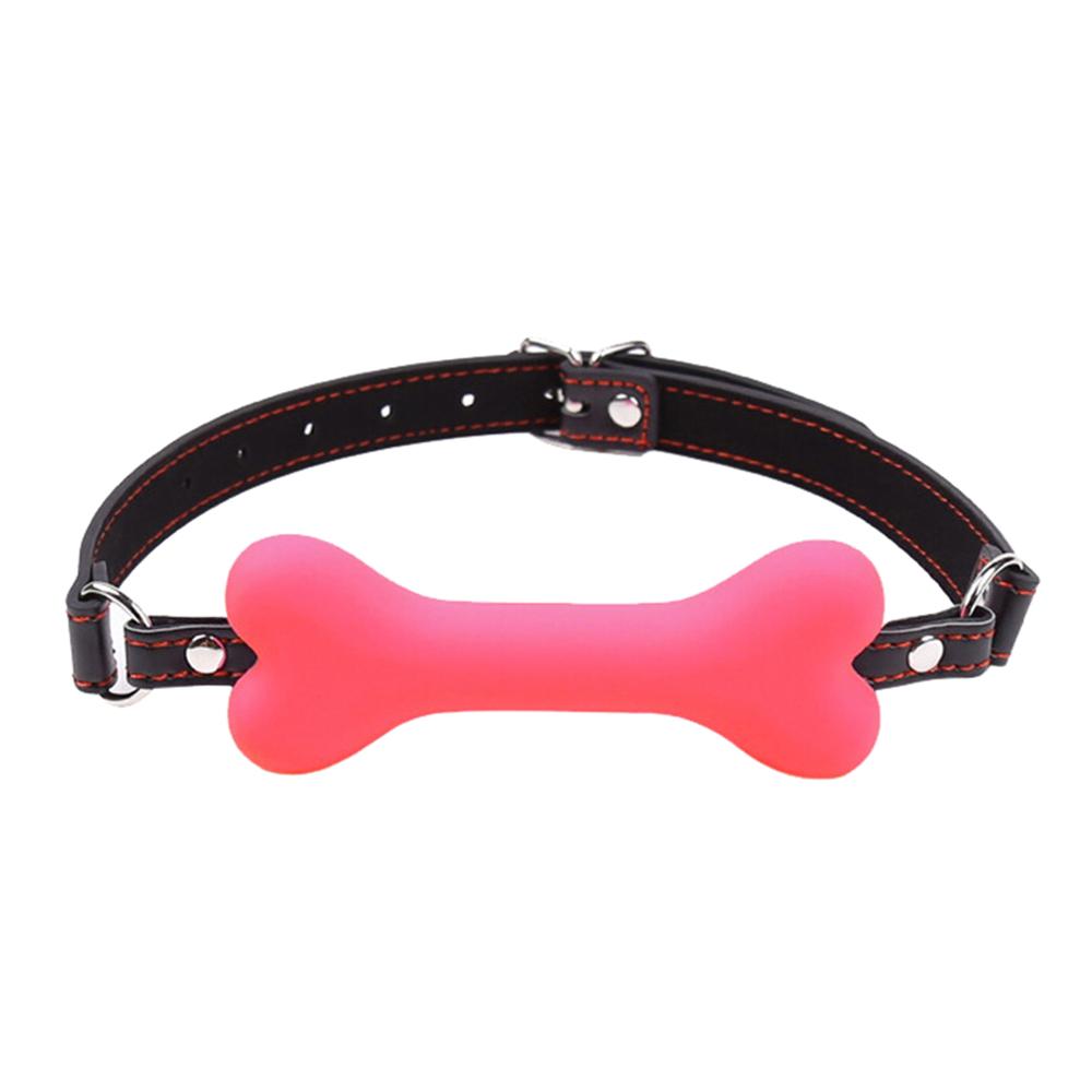 Silicone Dog Bone Gag - Sexy Bee UK