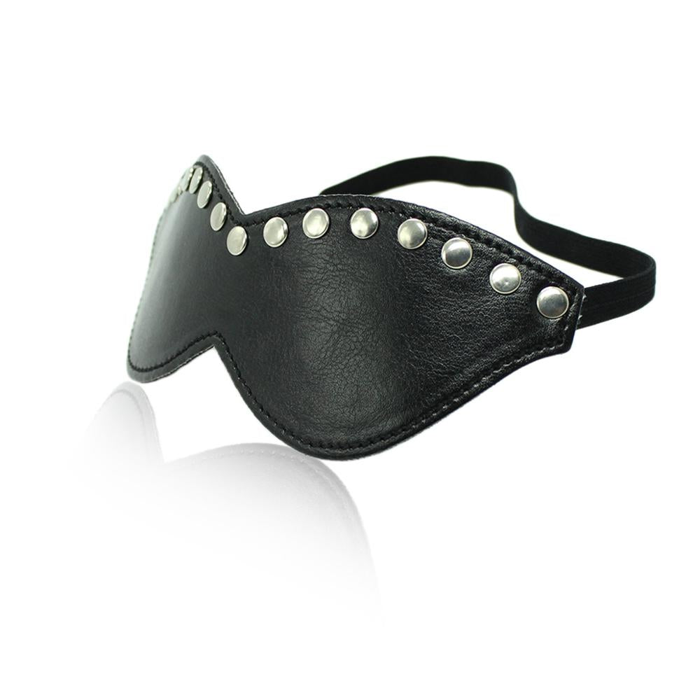 Black Studded Eye Mask