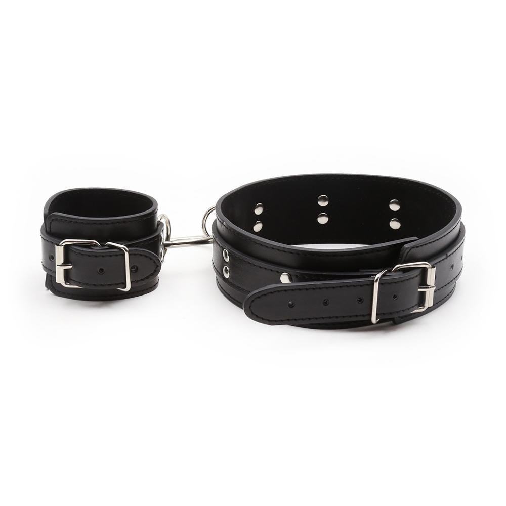 'By Your Side' Leather Thigh and Handcuffs