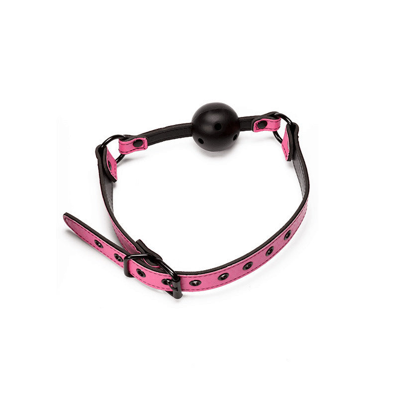 Black and Pink Breathable Ball Gag - Sexy Bee UK