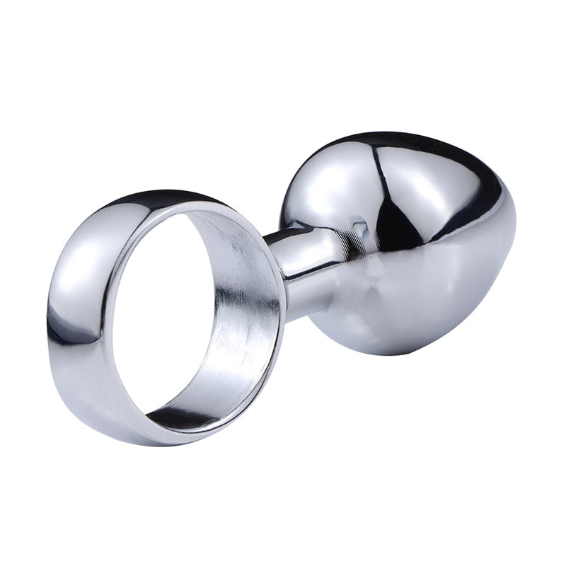 Ring Pull Stainless Steel Butt Plug - Sexy Bee UK