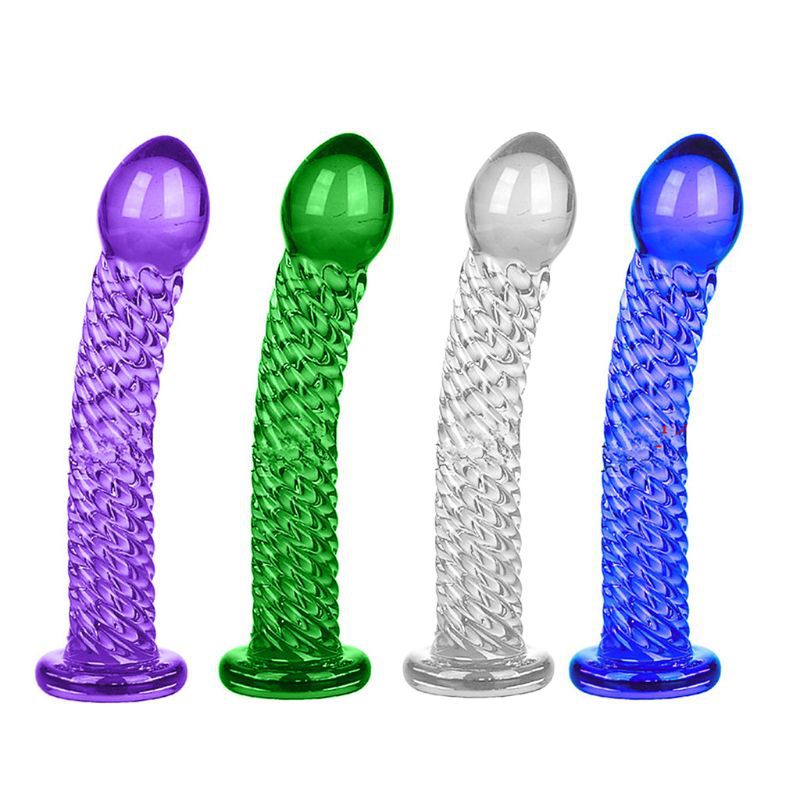 Glacier Glass Realistic Dildo - Sexy Bee UK