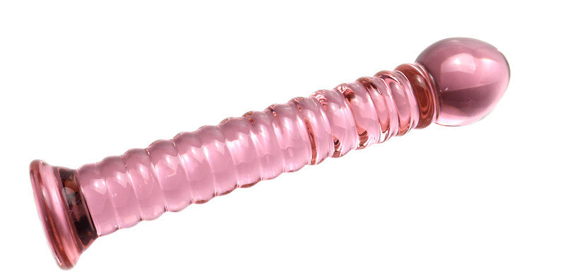 The Twister Glass Dildo - Sexy Bee UK