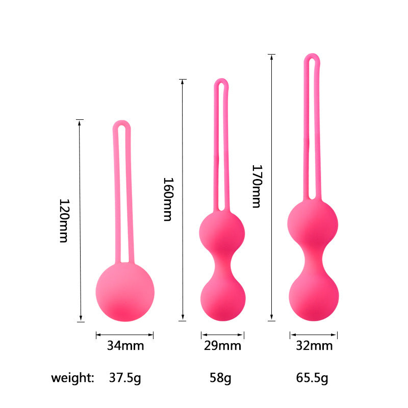 Silicone Kegel Toning Set - Sexy Bee UK