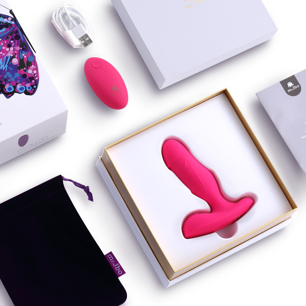 10-speed Remote Control Dildo and Clit Vibrator - Sexy Bee UK