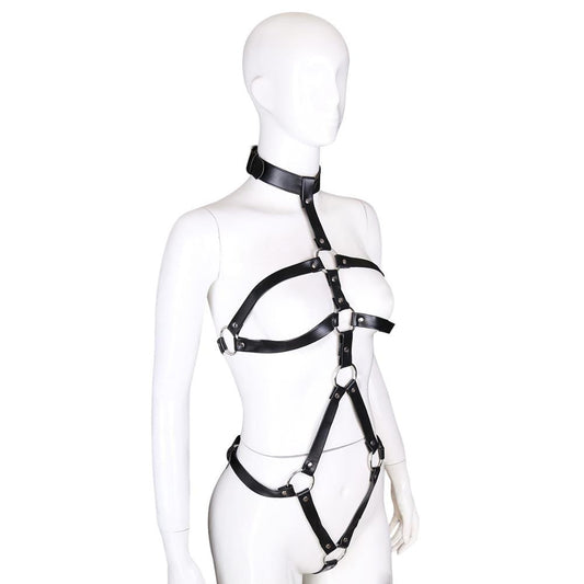 Collared Body Harness