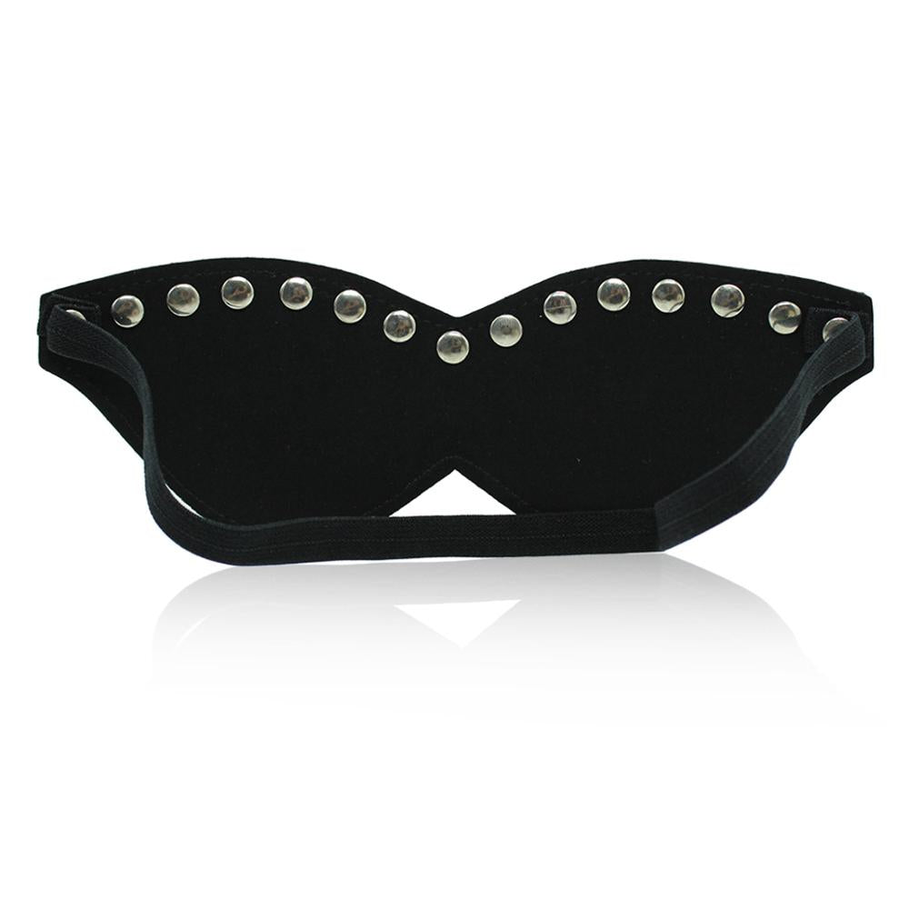 Black Studded Eye Mask