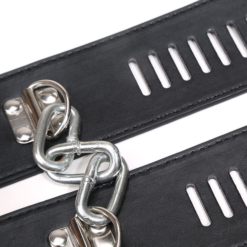 Durable Leather Restraint Cuffs - Sexy Bee UK