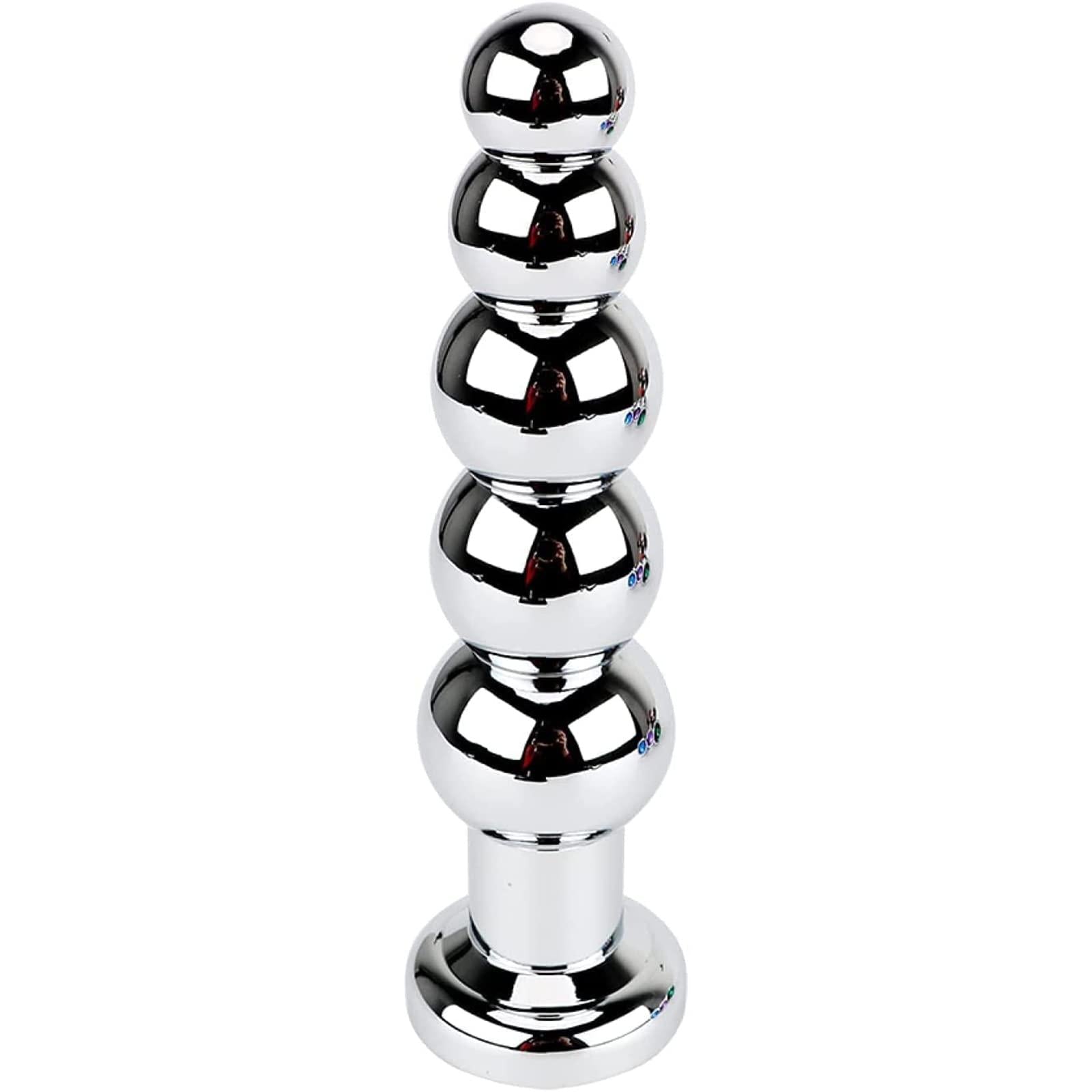 Jewel Beaded Aluminium Butt Plug - Sexy Bee UK