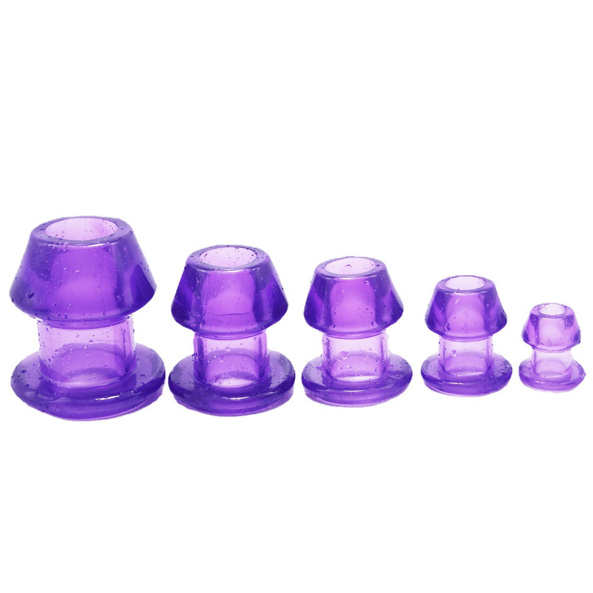 Anal Tunnel Butt Plug Set (5 Piece) - Sexy Bee UK