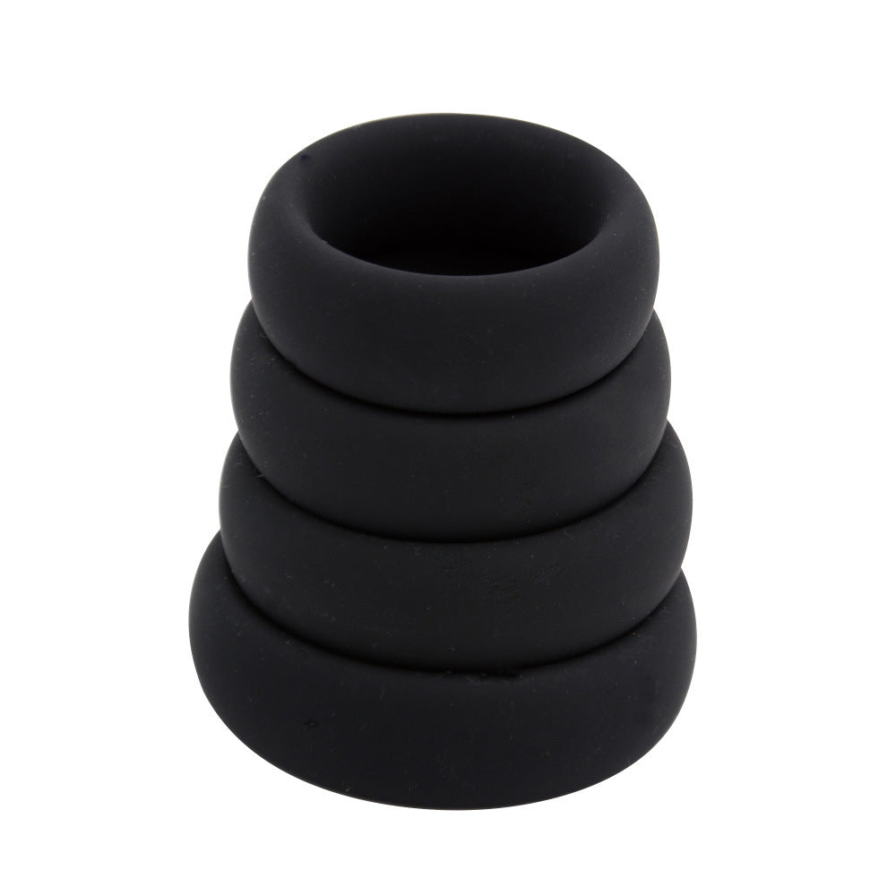 Thick Rubber Loop Cock Ring 3 Set - Sexy Bee UK