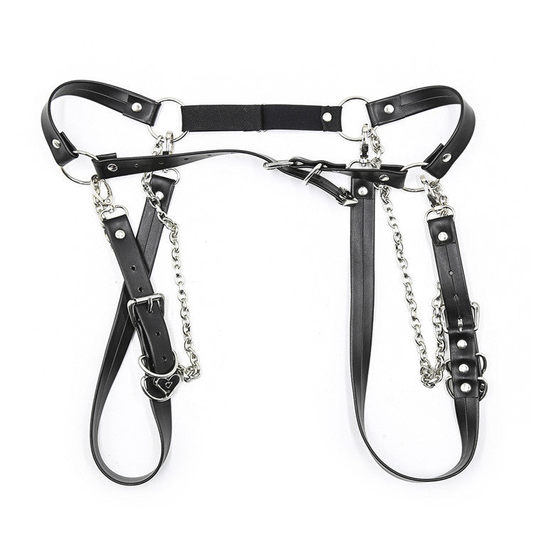 Adjustable Harness and Chain Knickers - Sexy Bee UK