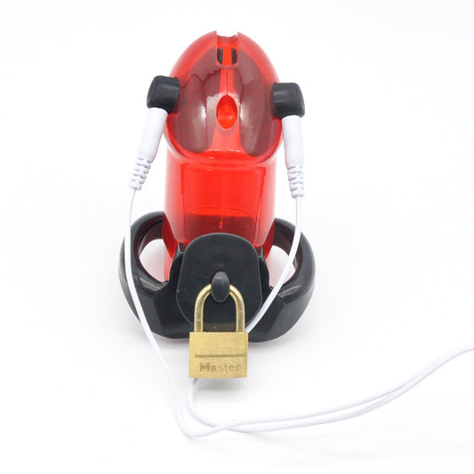 The Electro Shocking Chastity Cock Cage