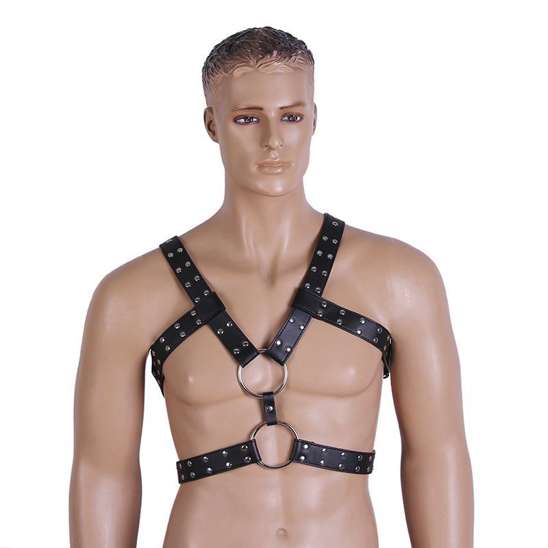 Double Ring Male Harness - Sexy Bee UK