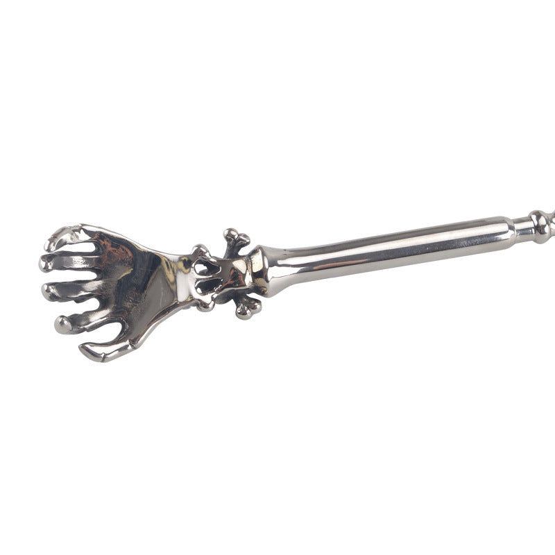 Stainless Steel Sculls Hand Ribbed Urethral Sound - Sexy Bee UK