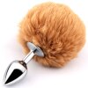 Faux Fur Bunny Tail Butt Plug - Sexy Bee UK