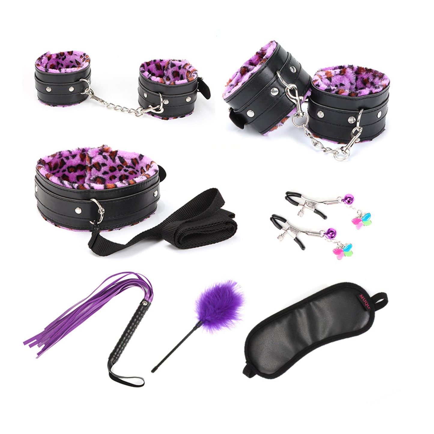 Leopard Print Bondage Kit - Sexy Bee UK