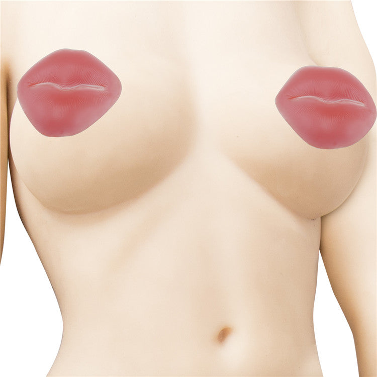 Kiss Lips Nipple Pasties - Sexy Bee UK