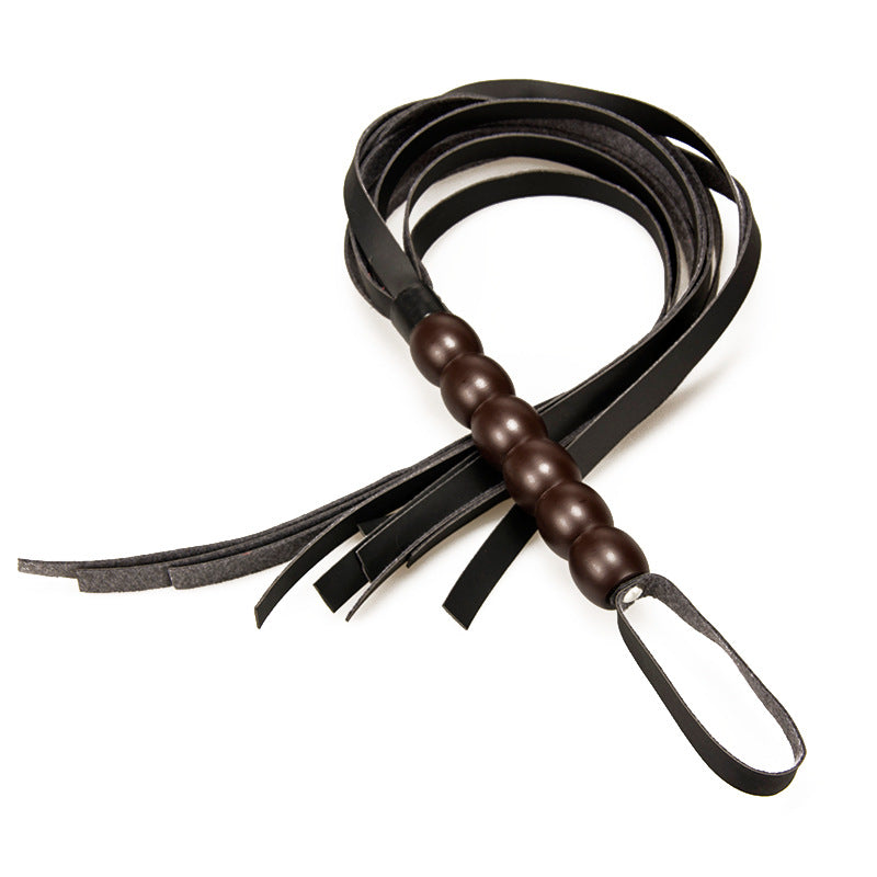 Beaded Handle Flogger Whip - Sexy Bee UK