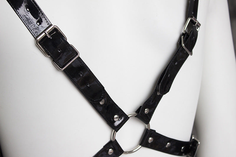 Chained Fetish Chest Harness - Sexy Bee UK