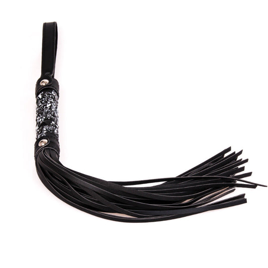 The 'Graffiti' Faux Leather Fronded Flogger