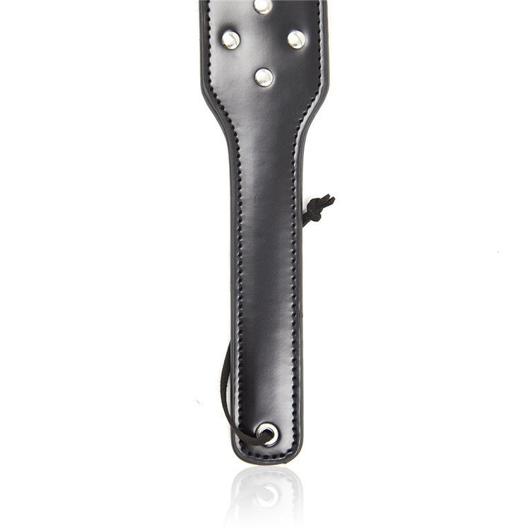 Studded Faux Leather Spanking Paddle - Sexy Bee UK