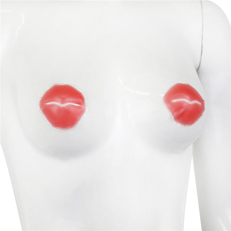 Kiss Lips Nipple Pasties - Sexy Bee UK