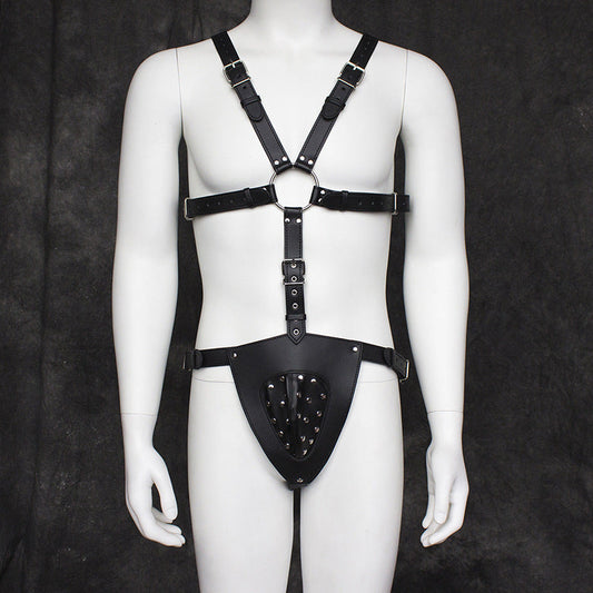 Fetish Harness with Jock Strap