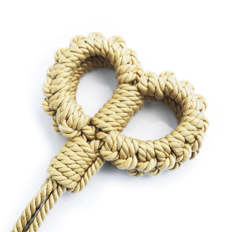 Plaited BDSM Rope Restraint