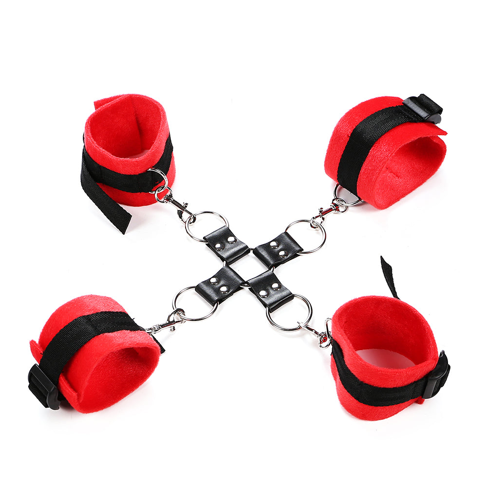 Hogtie Soft Plush Bondage Kit - Sexy Bee UK