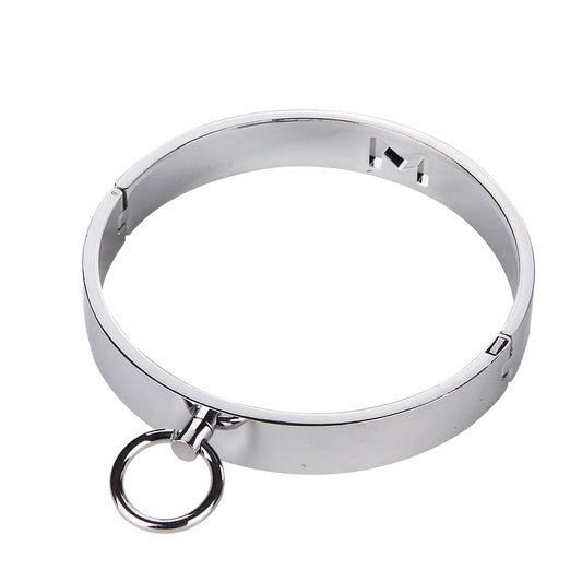 Heavy Duty Stainless Steel Bondage Collar - Sexy Bee UK