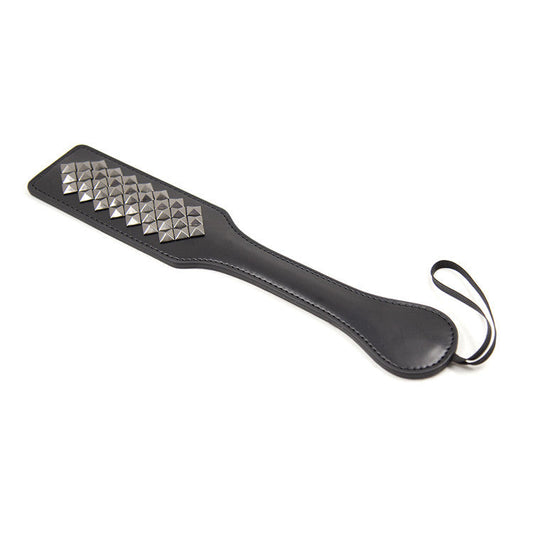 'The Prism' Faux Leather Studded Paddle