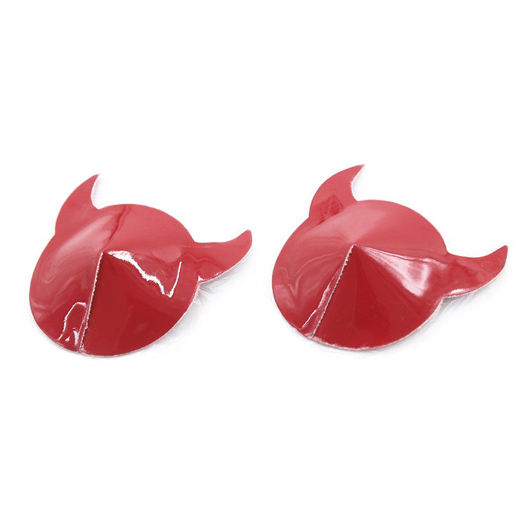 Red Devil Nipple Covers - Sexy Bee UK