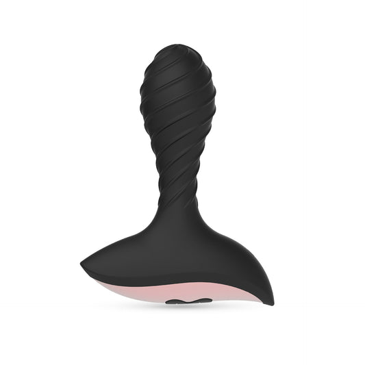Vibrating Ribbed Anal Toy - Sexy Bee UK