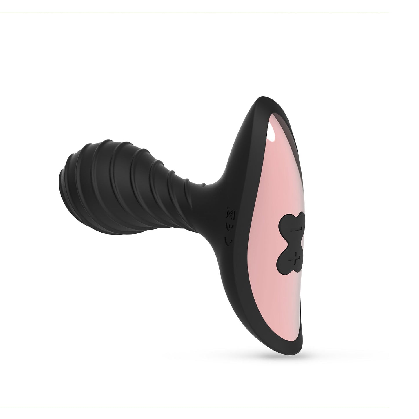 Vibrating Ribbed Anal Toy