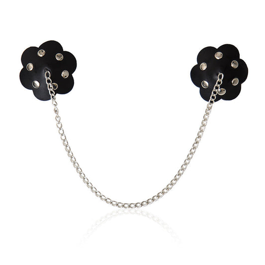Cottelli Flower-Shaped Nipple Pasties with a Connecting Chain