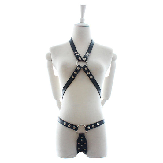 Halter Neck Body Harness - Sexy Bee UK